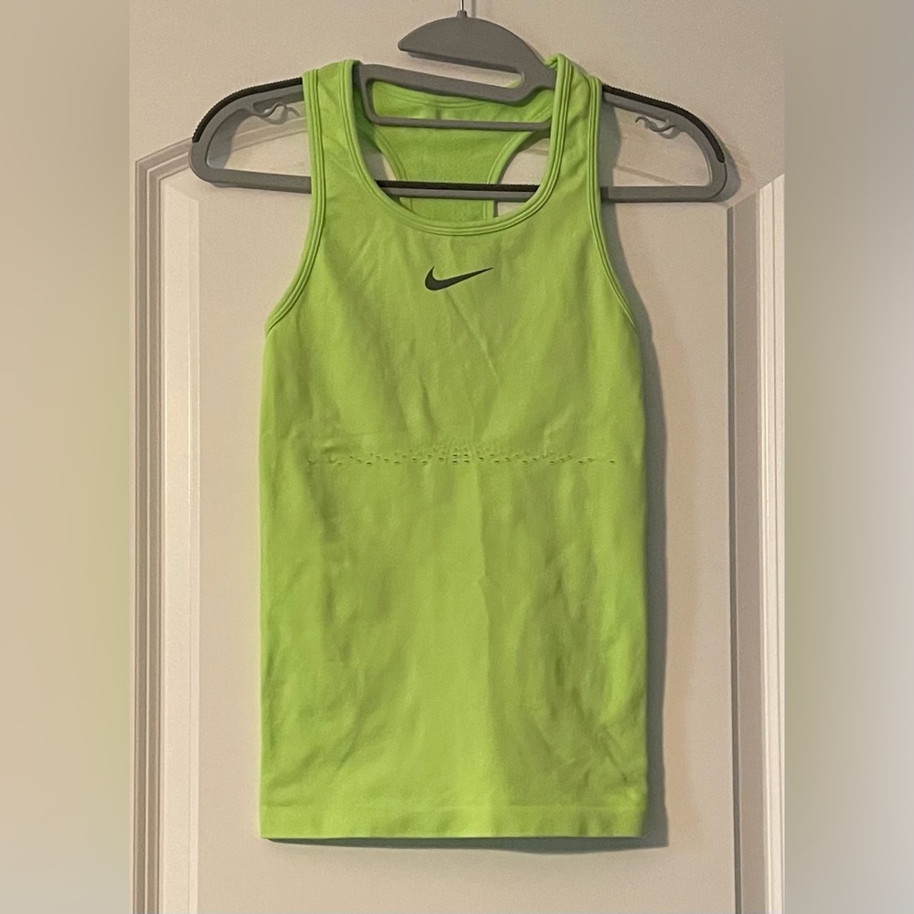 Nike Lime Green Tank Top